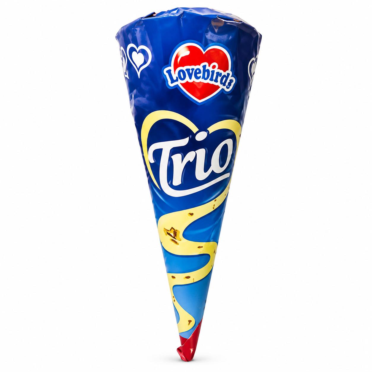 Lovebirds Trio Butterscotch Ice Cream Cone 120ml MRP 100