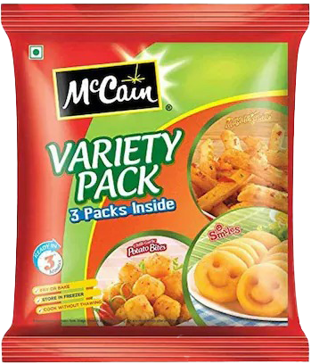 McCain Non-veg Frozen Variety Pack 550g MRP 465