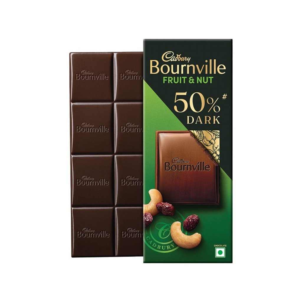 Bornville Fruit & Nut Chocolate Bar 80g MRP 240