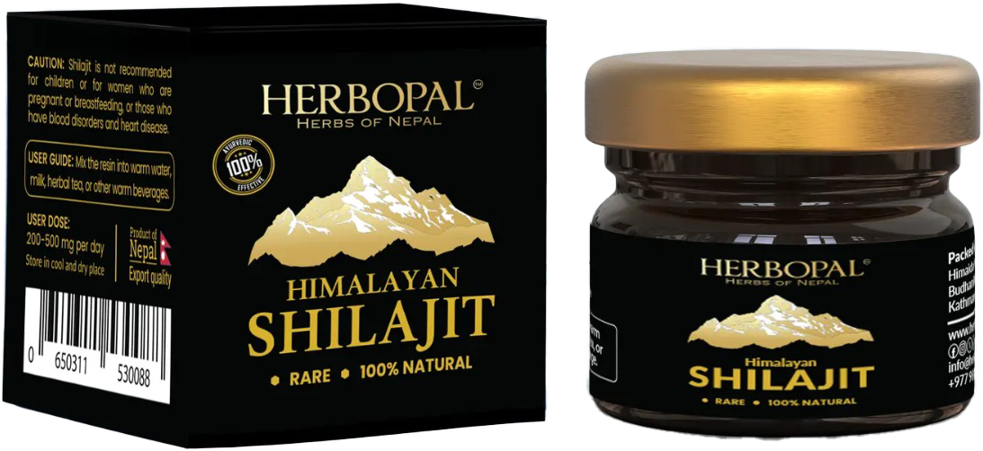 Herbopal Himalayan Shilajit Gold 25g MRP 2500