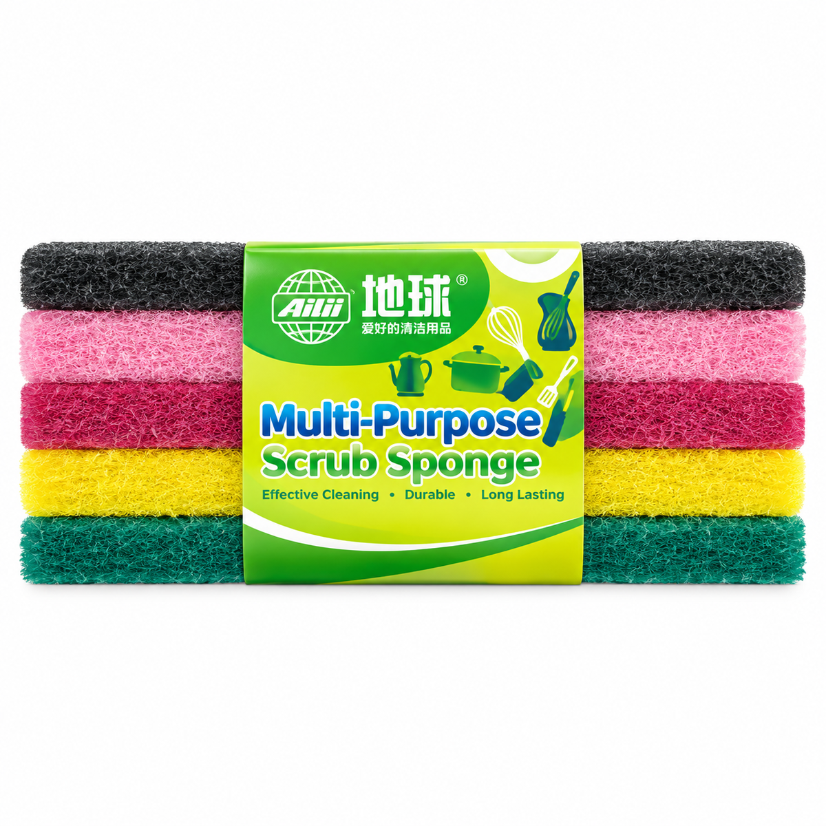Extra Absorbent Cleaning Scrubbers 5pcs MRP 119
