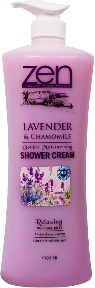 Zen Garden Lavender Shower Cream Body Wash 1000ml MRP 529
