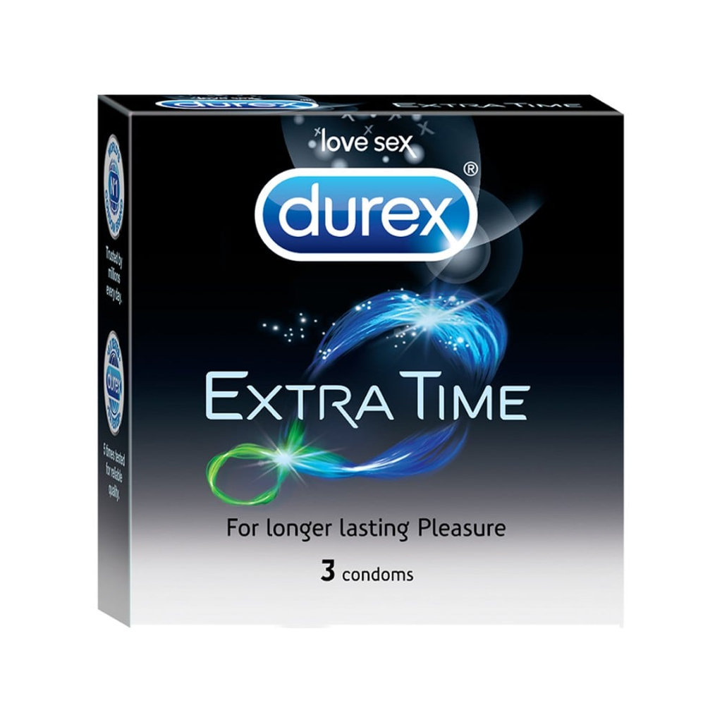 Durex Extra Time Condoms  MRP 144