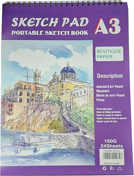 Double-Sided Hardcover Sketchbook, 24sheet MRP 535
