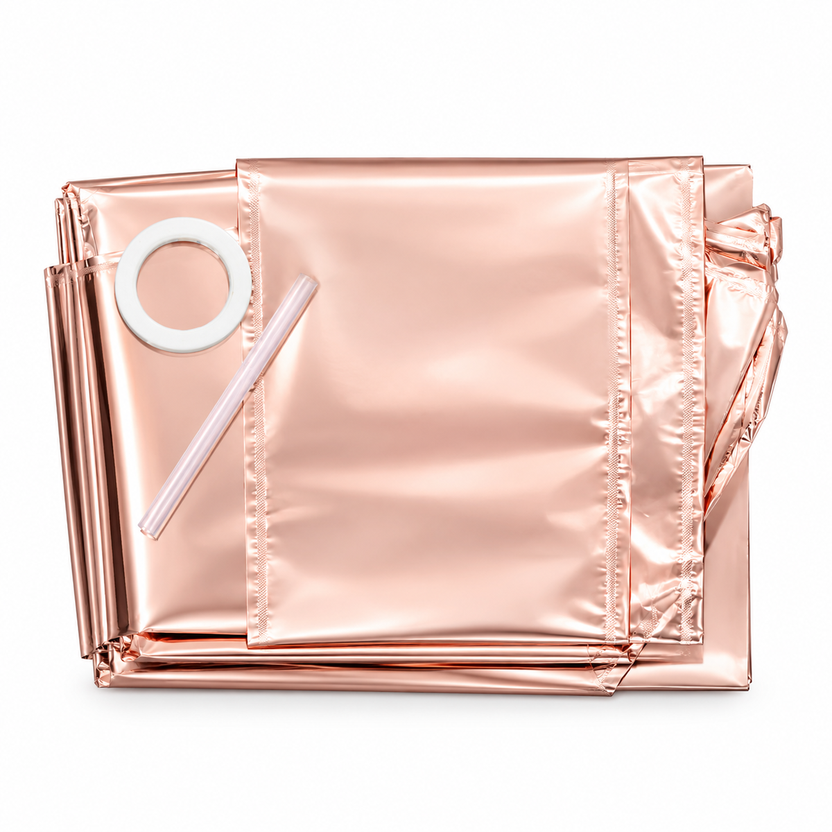 Birthday Foil Ballon 16 inch (Rose Gold) Party Items 13pcs MRP 390