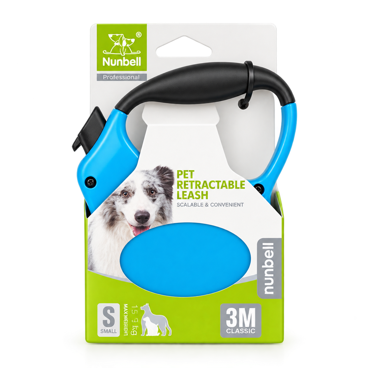 Nunbell Pet Retractable Leash 3 Meter S Size MRP 747