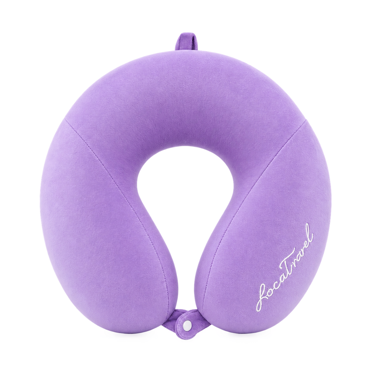 Love Travel Single Color with Hook (Purple) Neck Pillow MRP 515