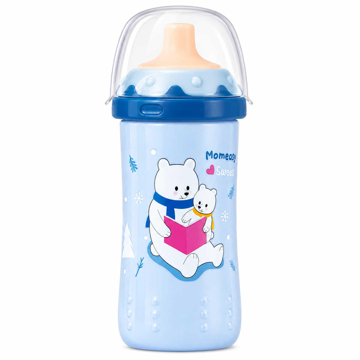 Momeasy Kiddy Water Silicon Push Pull Spout 300ml MRP 595