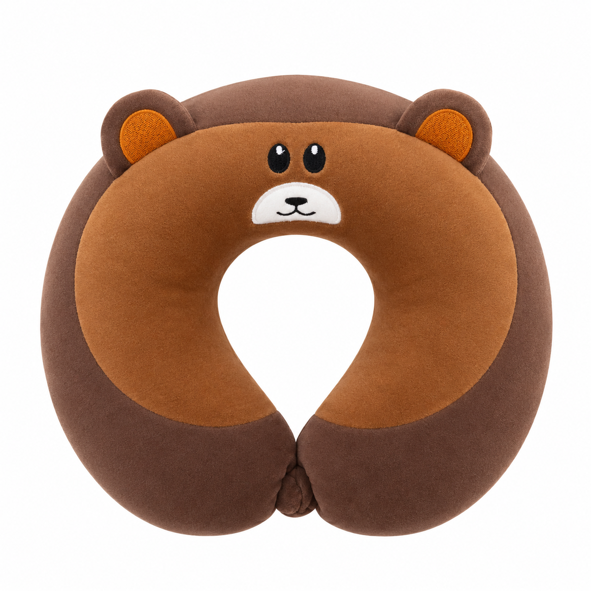 Brown Bear Design with Pin Neck Pillow MRP 785