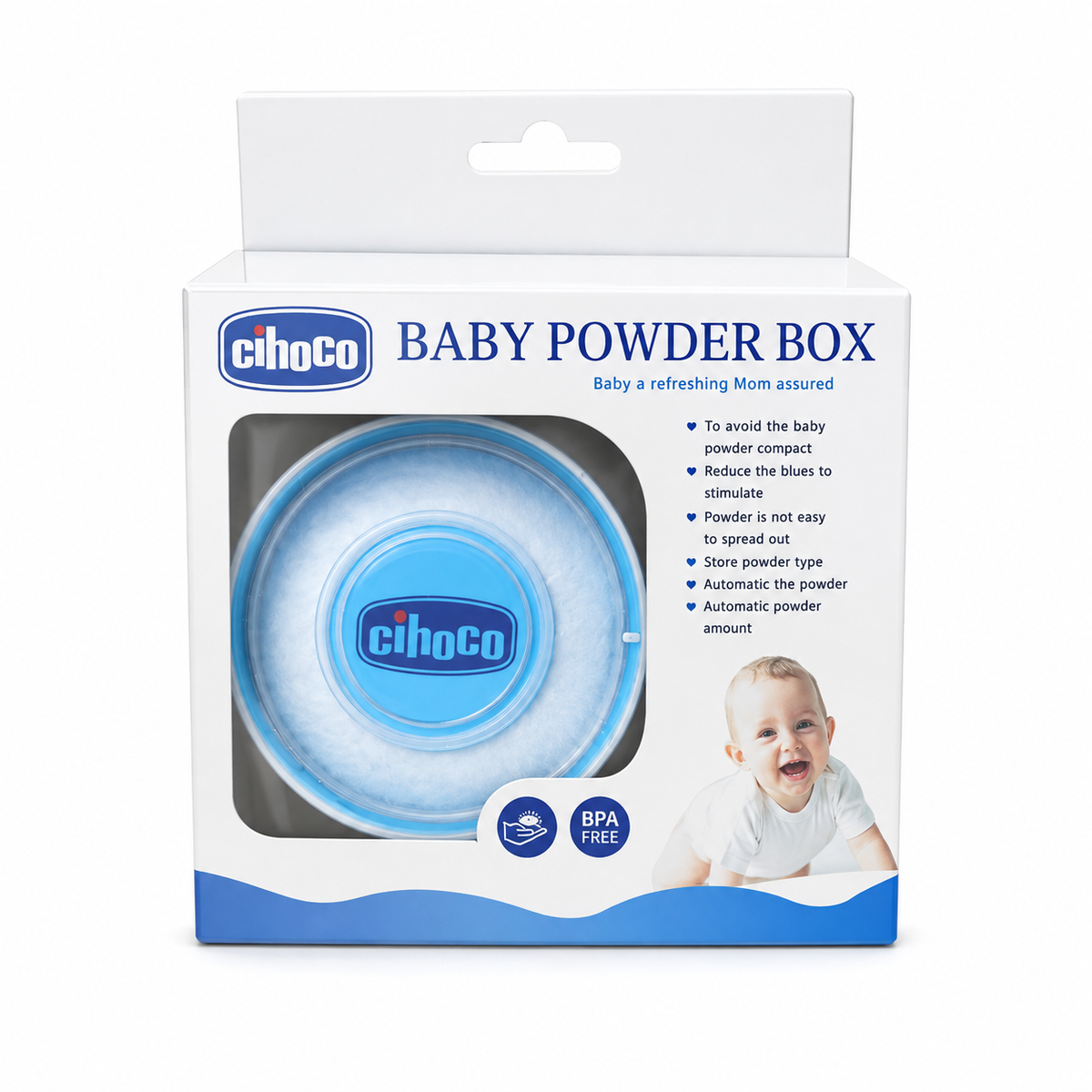 Cihoco Baby Powder Puffer 1pcs MRP 410