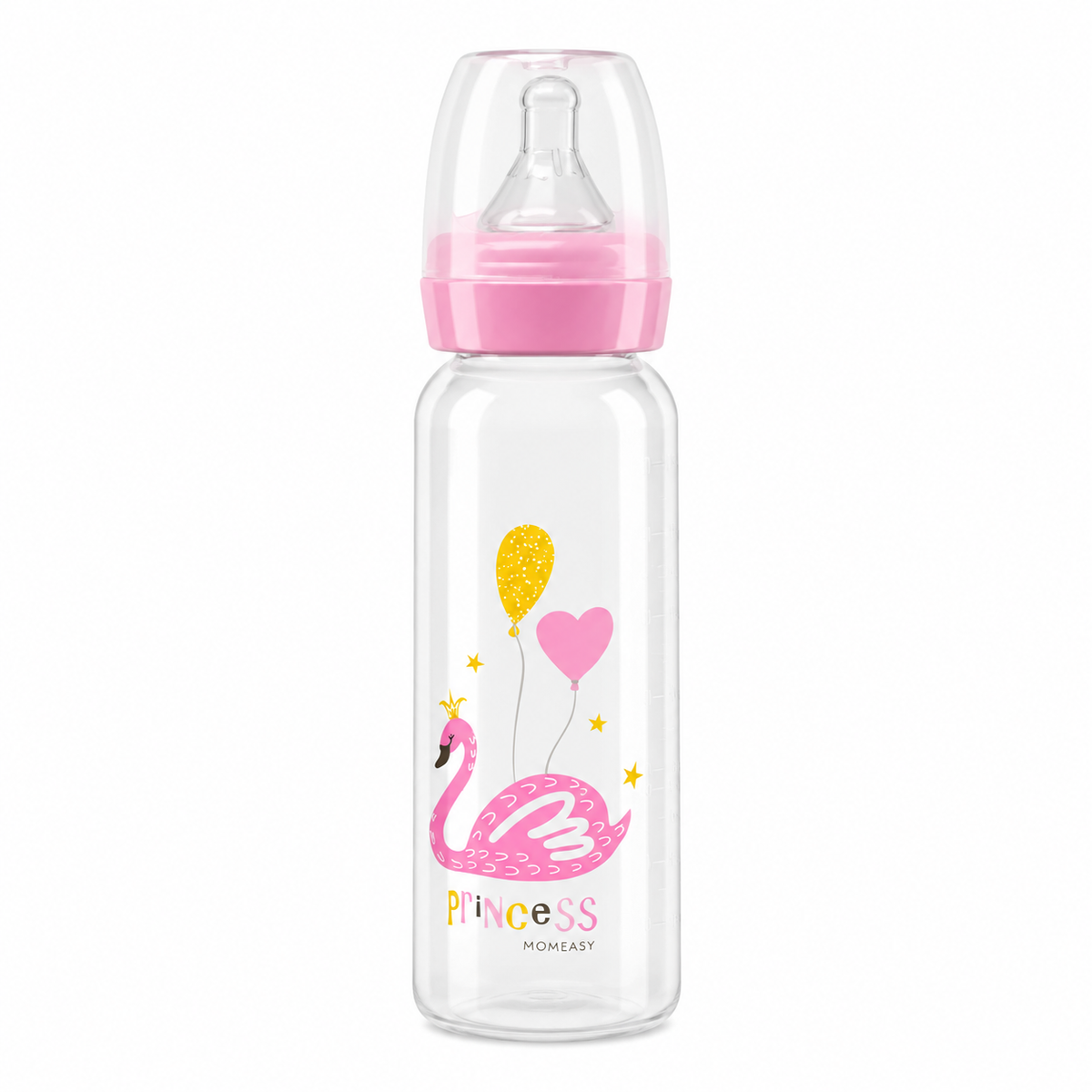 Momeasy Feeding Bottle with Anti Colic Nipple 240ml MRP 490