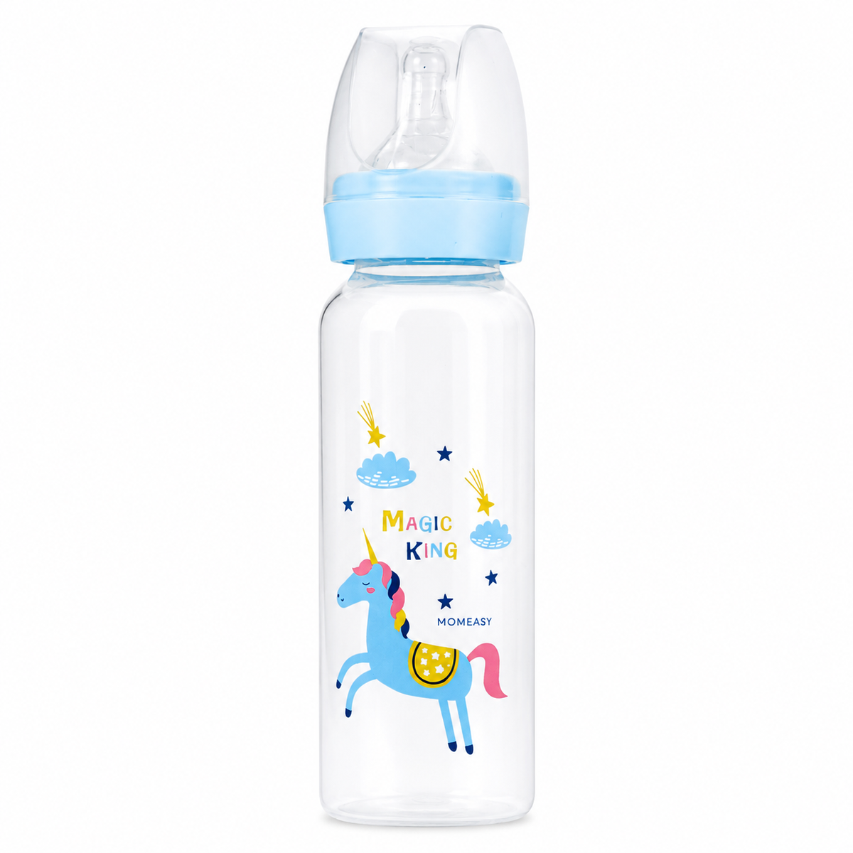 Momeasy Feeding Bottle with Anti Colic Nipple 240ml MRP 490