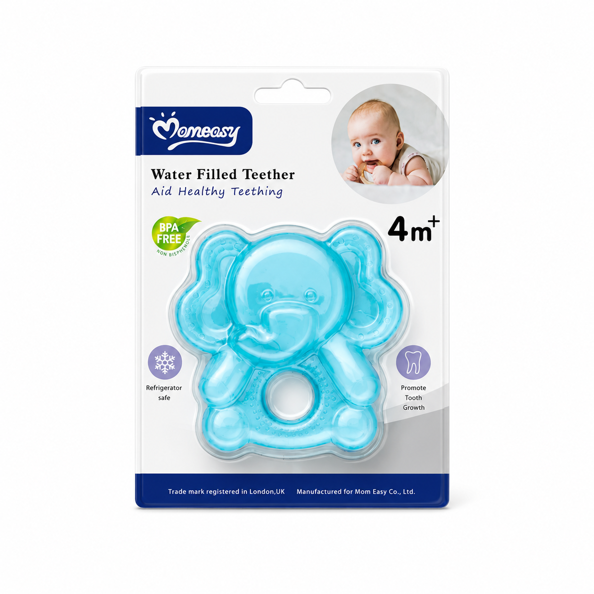 Momeasy Water Filled Teether Elephant Design 1pcs MRP 310