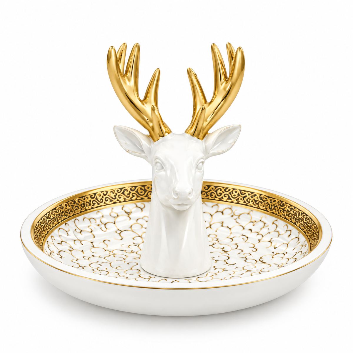 Deer Design Show Piece (White) Décor MRP 2350