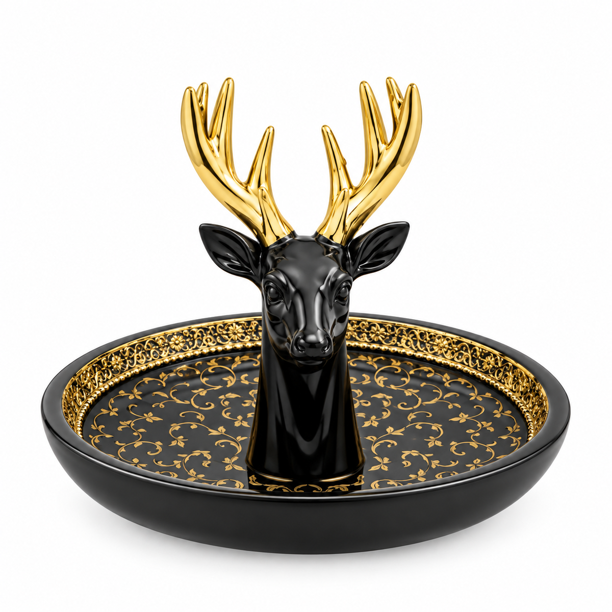 Deer Design Show Piece (Black) Décor MRP 2350
