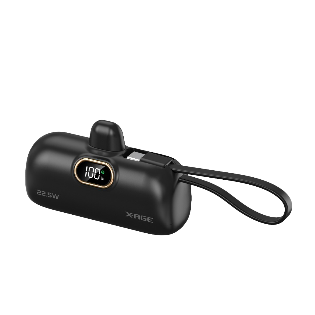 X-AGE ConvE Capsule 5000mAh Power Bank (XPB10) MRP 2500