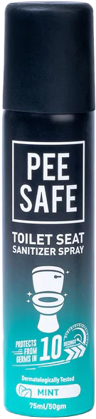 Pee Safe Mint Toilet Seat Sanitizer Spray 75ml MRP 288