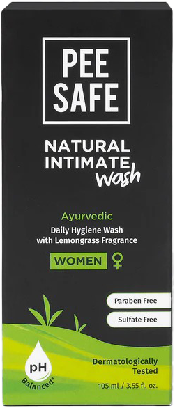 Pee Safe Daily Natural Intimate Wash For Women 105ml MRP 288