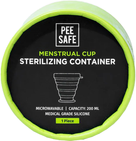 PeeSafe Sterilizing Container for Menstrual Cups MRP 639