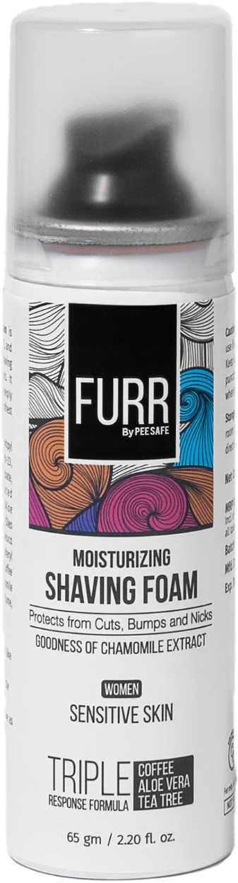 PeeSafe Furr for Women Moisturizing Shaving Foams 65g MRP 207