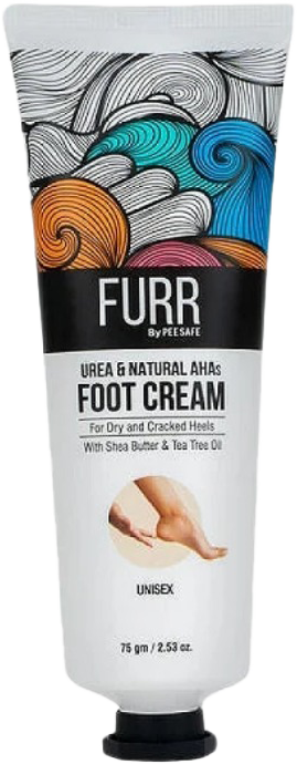 Pee Safe  Urea & Natural AHAs Foot Cream 75g MRP 399