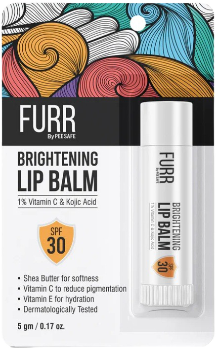 Furr By Pee Safe Brightening Lip Balm with SPF 30 5gm MRP 352
