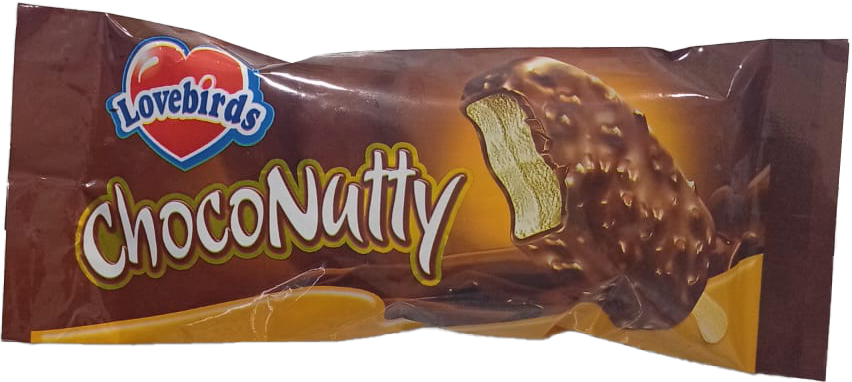Lovebirds Choco Nutty Bar Ice-cream Sticks MRP 80