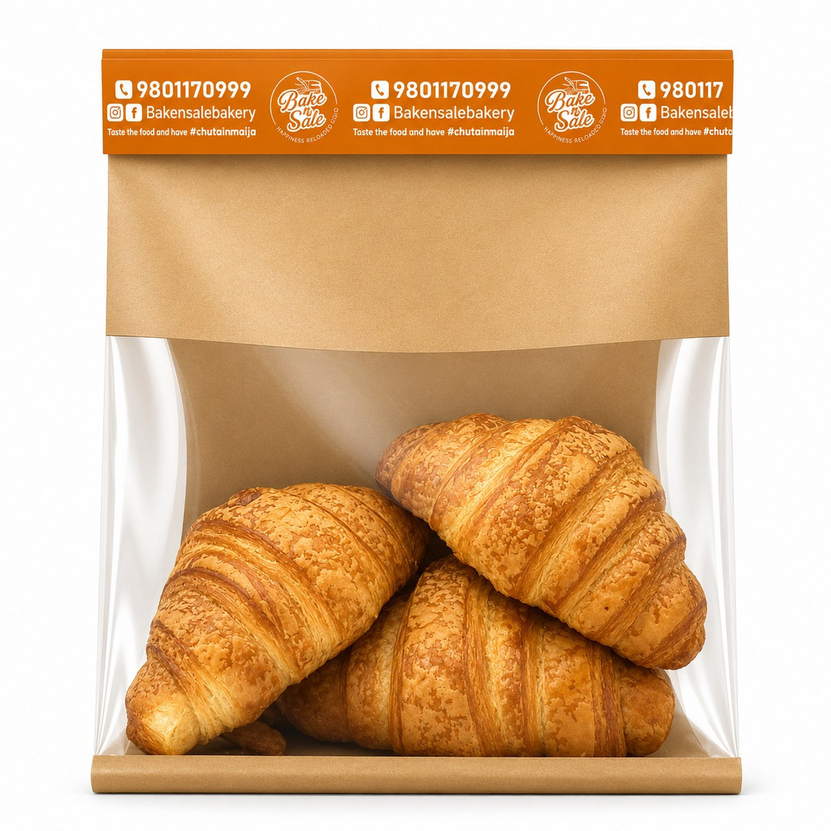 Bake N Sale Cheese Croissant 250g MRP 380