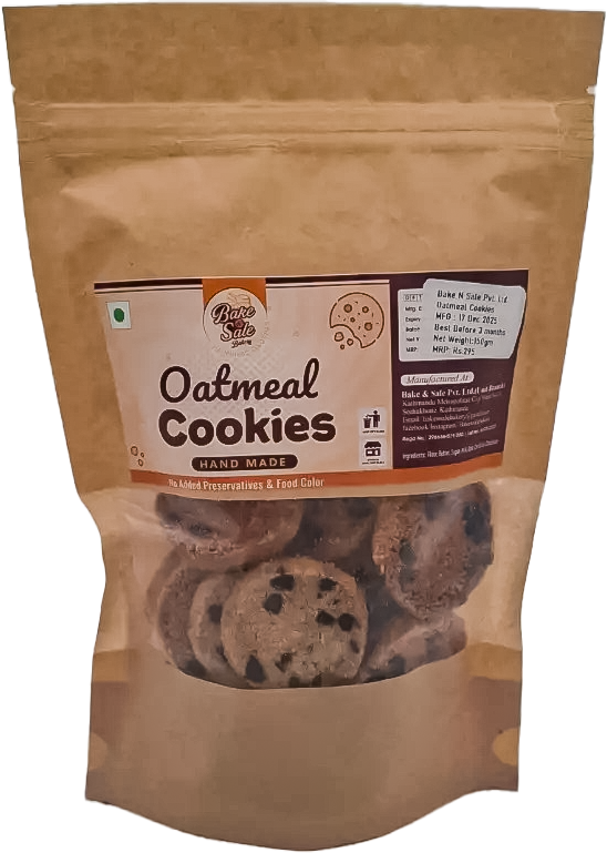 Bake N Sale Oatmeal Cookies 150g MRP 295