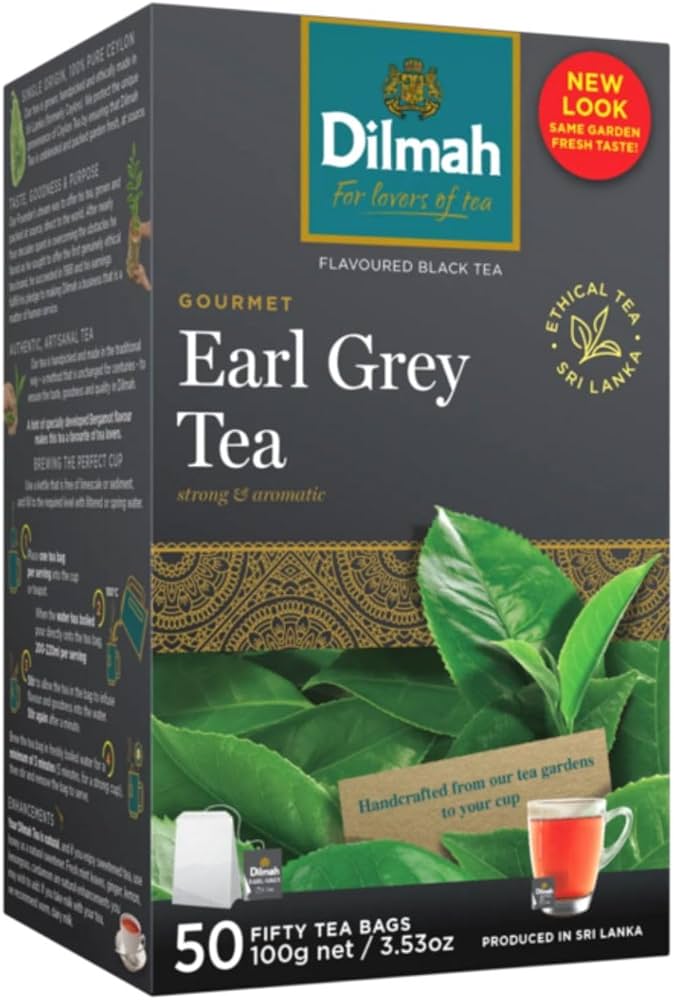 Dilmah Earl Grey Flavoured Tea Bags MRP 295