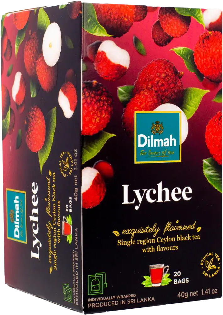 Dilmah Lychee Flavoured Tea Bags MRP 295