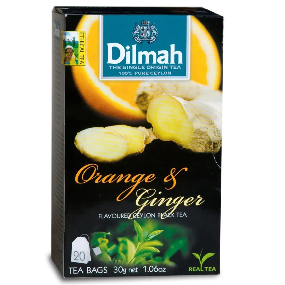 Dilmah Orange & Ginger Flavoured Tea Bags MRP 295