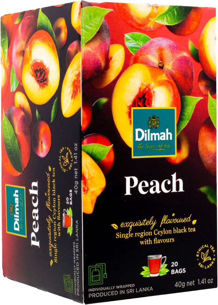 Dilmah Peach Flavoured Tea MRP 295