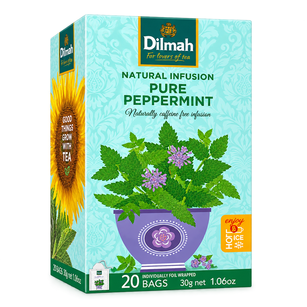 Dilmah Peppermint Flavored Tea Bags MRP 295