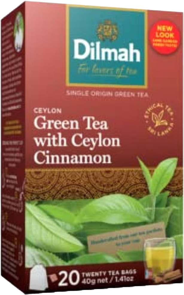 Dilmah Green Tea With Cinnamon 40g  MRP 385