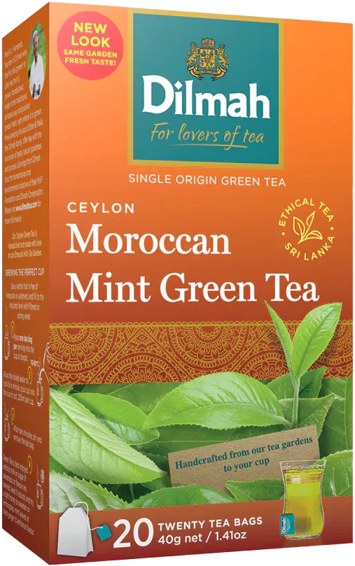 Dilmah Moroccan Mint Green Tea 40g MRP 385