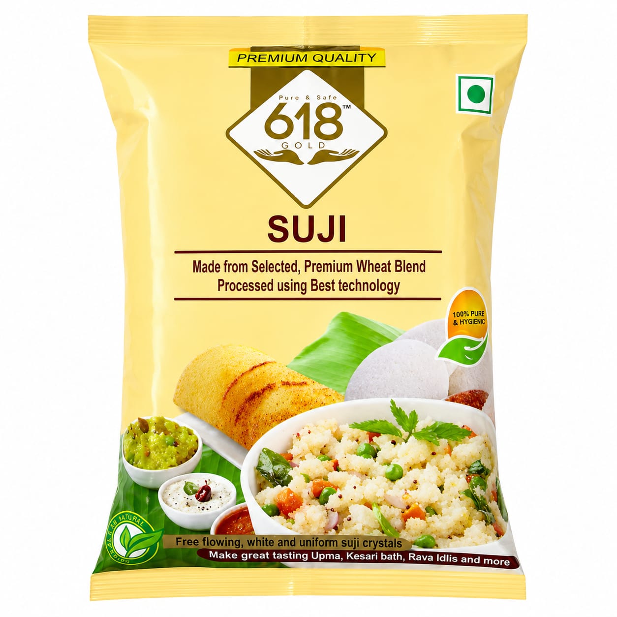 618 Suji 400g MRP 65