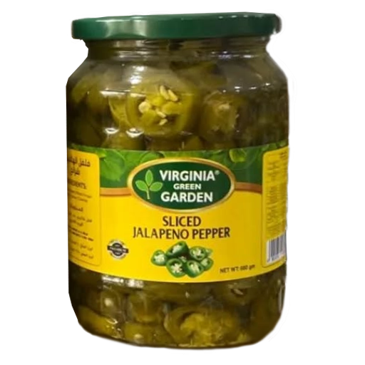 Virginia Green Garden Sliced Jalapeno Pepper 670g MRP 425