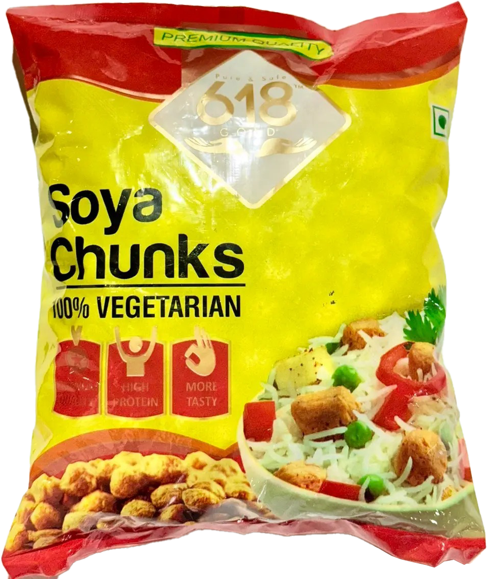 618 Soya Chunks 200g MRP 60