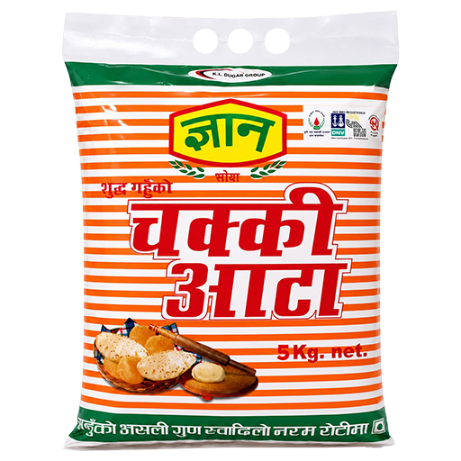 Gyan Chakki Aata 5000g MRP 525