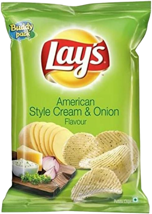 Lays American Style Cream & Onion MRP 80