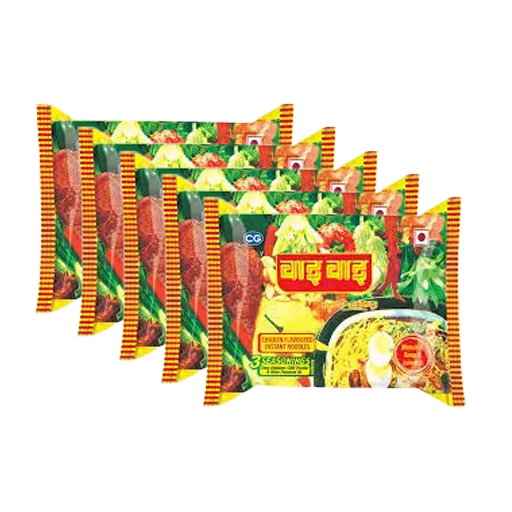 Wai Wai Chicken Flavor Instant Noodles, Jumbo Pack (75g x Pack of 4) MRP 100