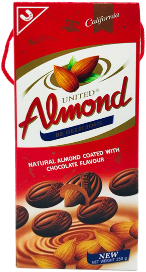 United Almond Chocolate Box 250g MRP 1400