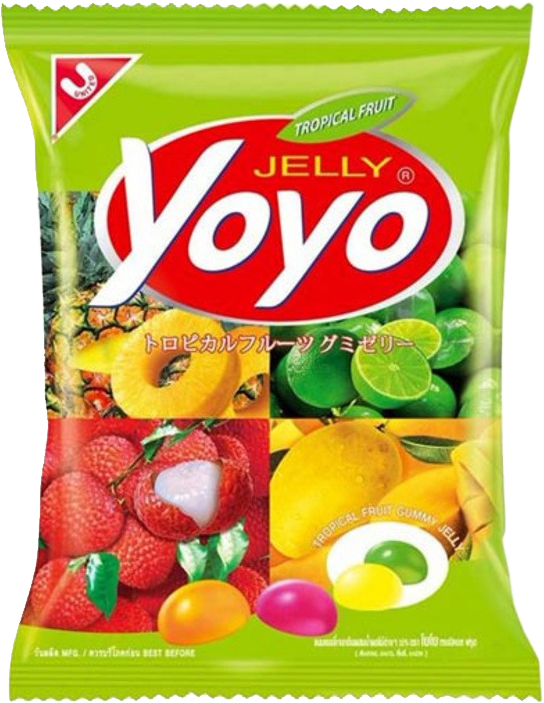 United Yoyo Tropical Fruits Gummy Jelly 80g MRP 330