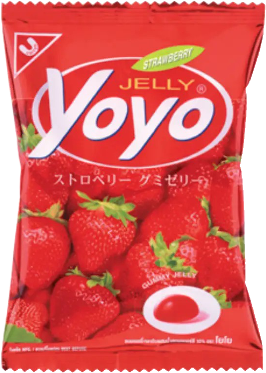 United Yoyo Strawberry Gummy Jelly 80g MRP 330