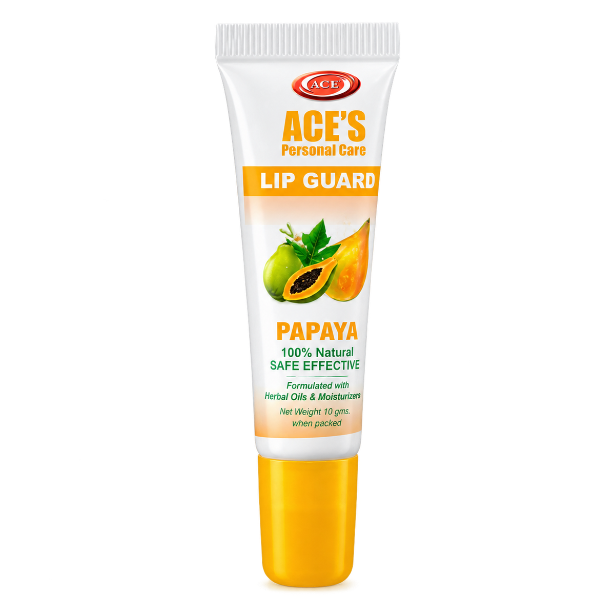 Ace's Personal Care Papaya Lip Guard 10g MRP 45