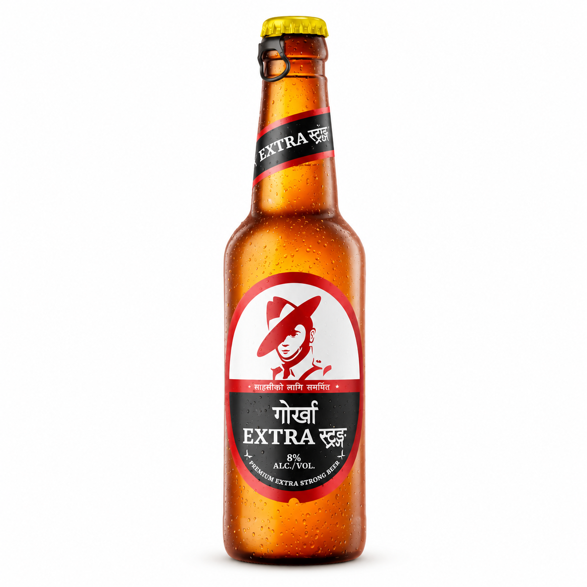 Gorkha Extra Strong Beer 330ml MRP 180