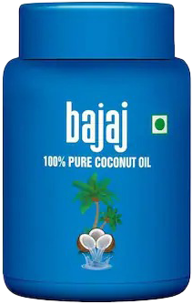 Bajaj 100% Pure Coconut Oil Jar 500ml MRP 410