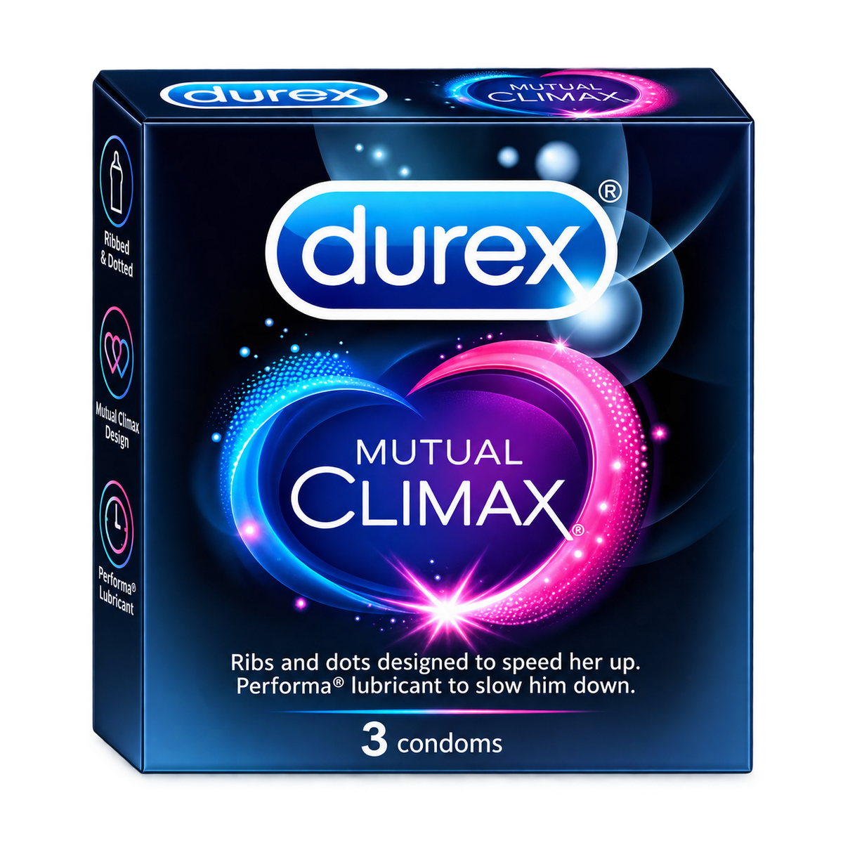 Durex Mutual Climax Condoms 3pcs MRP 232