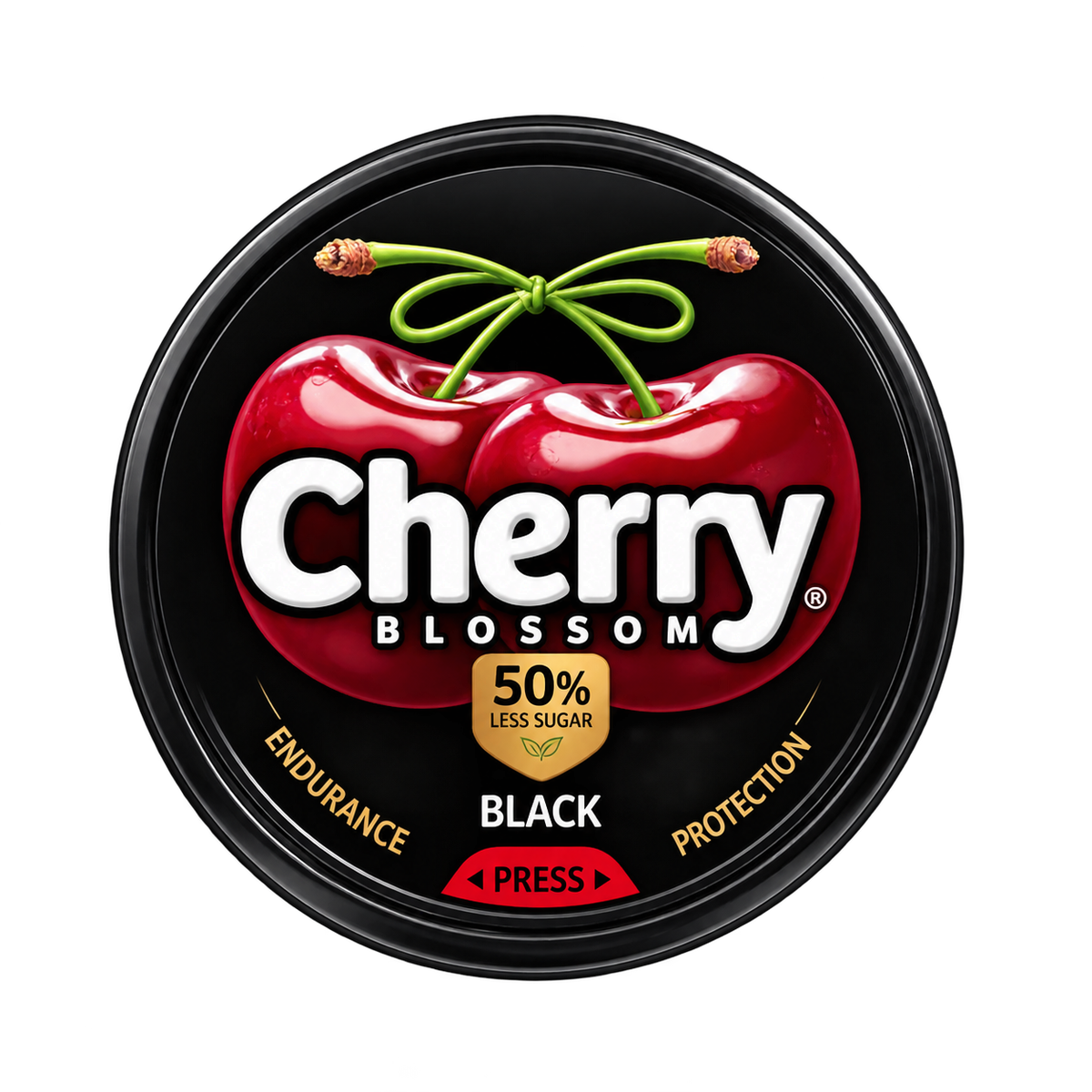 Cherry Blossom Black Wax Shoe Polish 40g MRP 135